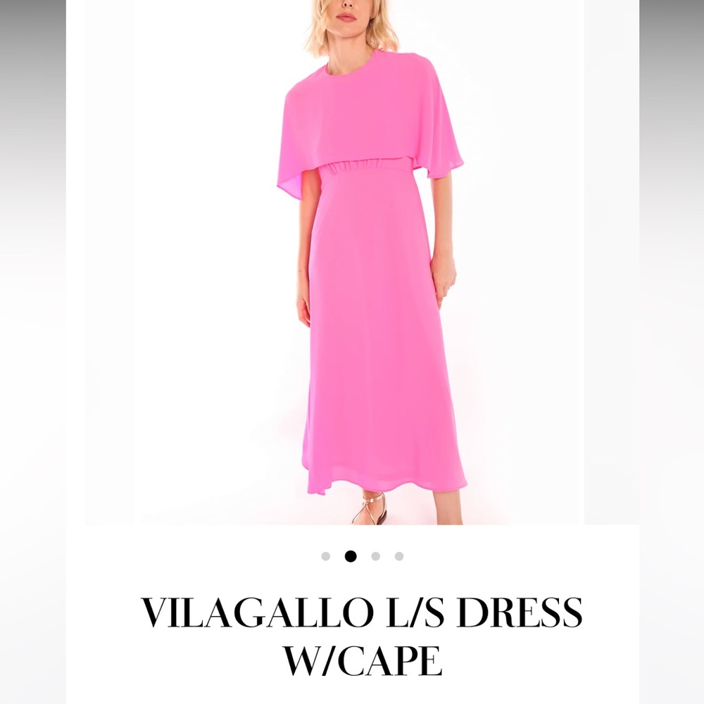 VILAGALLO dress with cape